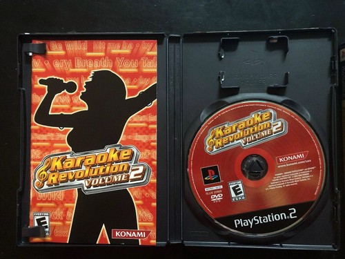 PS2 Karaoke Revolution Volumes 1, 2, & 3 Chant Jeux 118 Songs - Picture 4 of 7