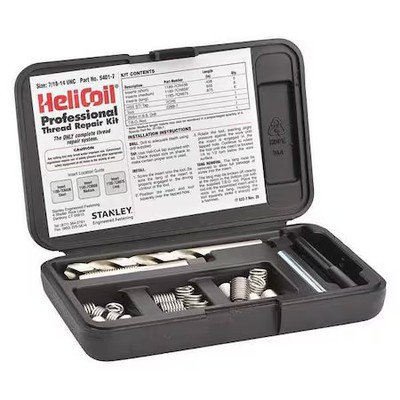 Stanley Engineered Fastening 5401-7 Free-Running Helical Insert Repair Kit,