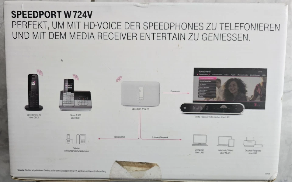 Speedport W724V noch original verpackt - Bild 4 von 4