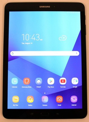 Samsung Galaxy Tab S3 SM-T820 32 GB, Wi-Fi, 9.7 in - Black