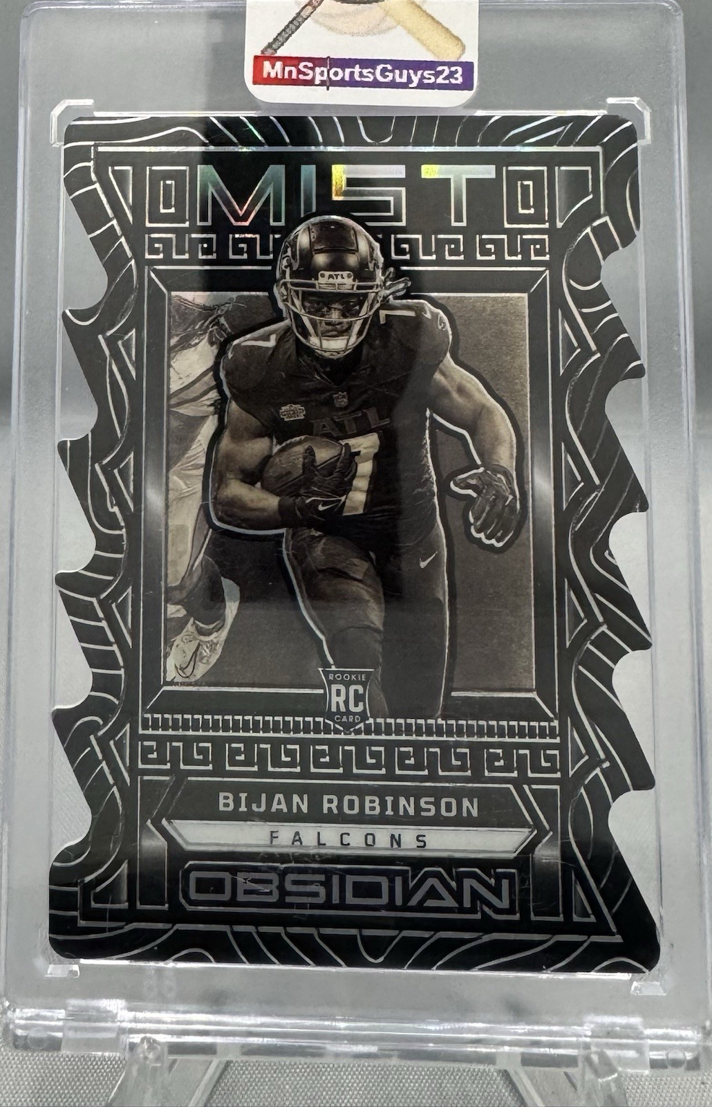 2023 Panini Obsidian Bijan Robinson Rookie MIST #2 Falcons CASE HIT SSP RC