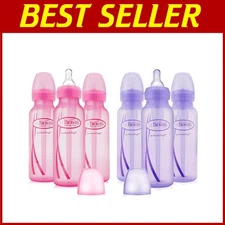 Girls' Colic-Reducing Bottle Set - 6 Pack