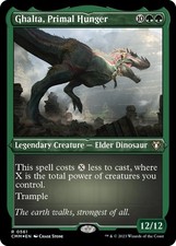 Ghalta, Primal Hunger (Foil Etched) - Foil NM MTG Commander Masters