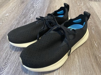 Native Shoes Apollo Jiffy Black / Tapioca Off White Women's Sz. MENS 7/WOMENS 8