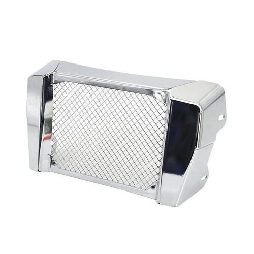 R18 TC Chrome Stone Radiator Guard Oil Cooler Cover For BMW R18 Transcontinental - Picture 3 of 8