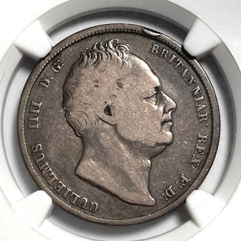 1836 George IV Half Crown 1/2 Great Britain NGC Graded Fine Details KM-714.2 - Image 2 of 4