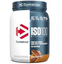 ISO 100 Hydrolyzed, 100% Whey Protein Isolate - Chocolate Pe