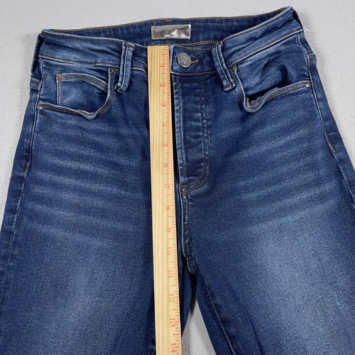 Jeans Kut From The Kloth donna 4 charlize vita alta sigaretta orlo sfilacciato denim - Foto 4 di 10