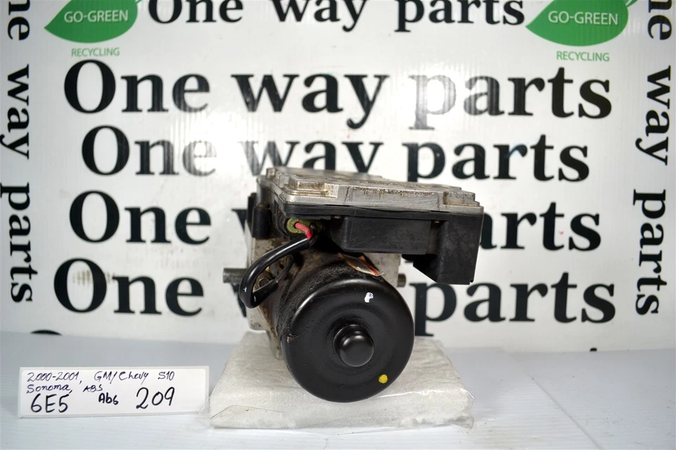 GMC Sonoma/Chevy S10 2000-2001 ABS módulo de control de bomba de freno antibloqueo 6E5 209 Foto 2 de 4