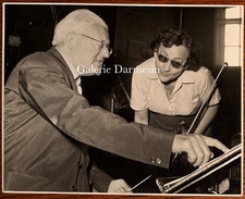 Erika Morini, autograph and rare photo, Jewish Austrian-American violinist
