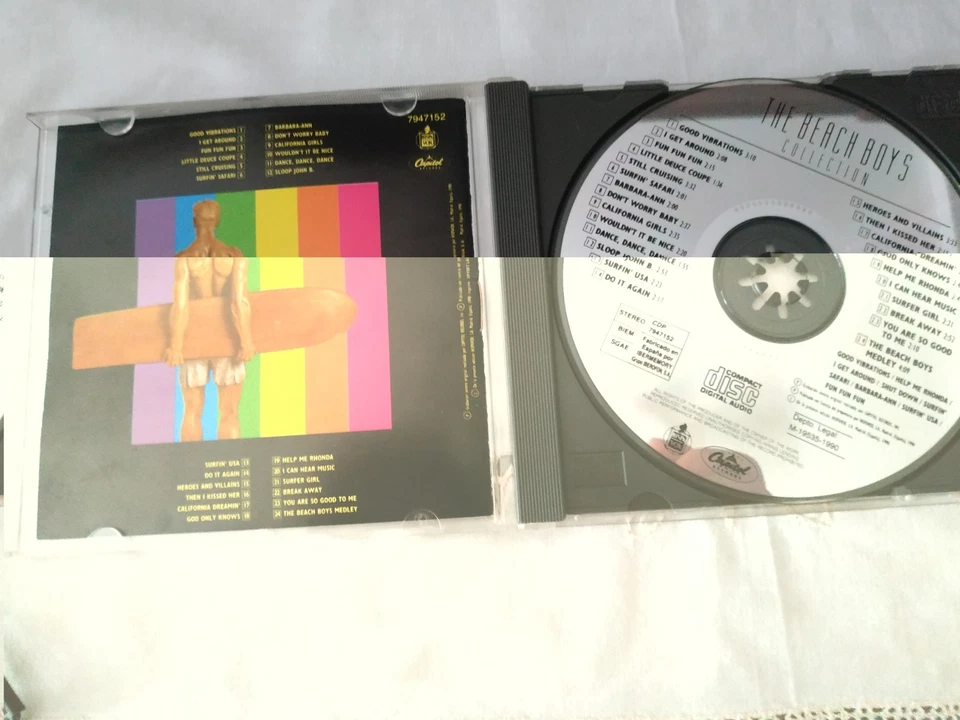 THE BEACH BOYS **Collection (24 Canciones)** ORIGINAL & SCARCE 1990 Spain CD - Imagen 3 de 4