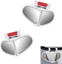 Car Blind Spot Mirror 2 PCS 360 Adjustable HD for Safety Driving