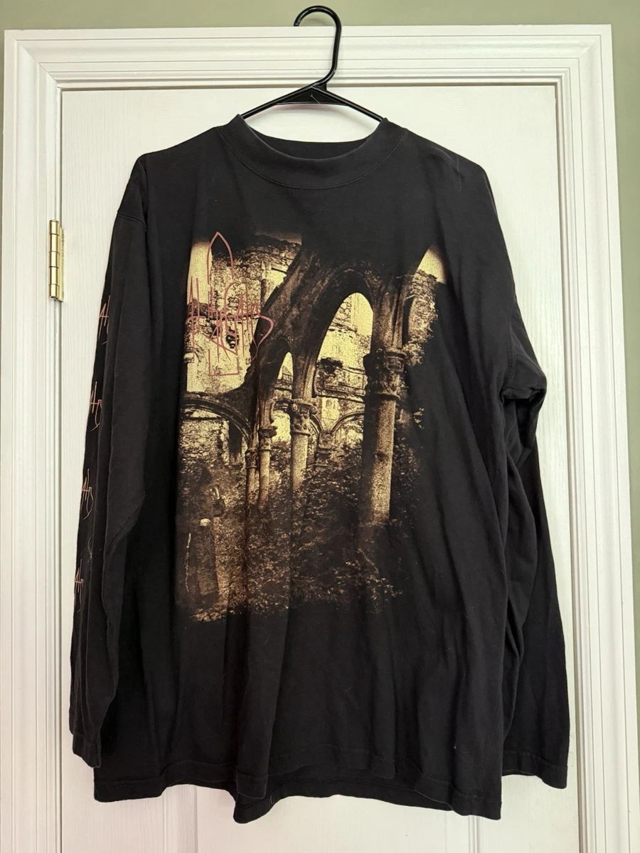 GOOD GRIEF!】Border Long Sleeve Tee L
