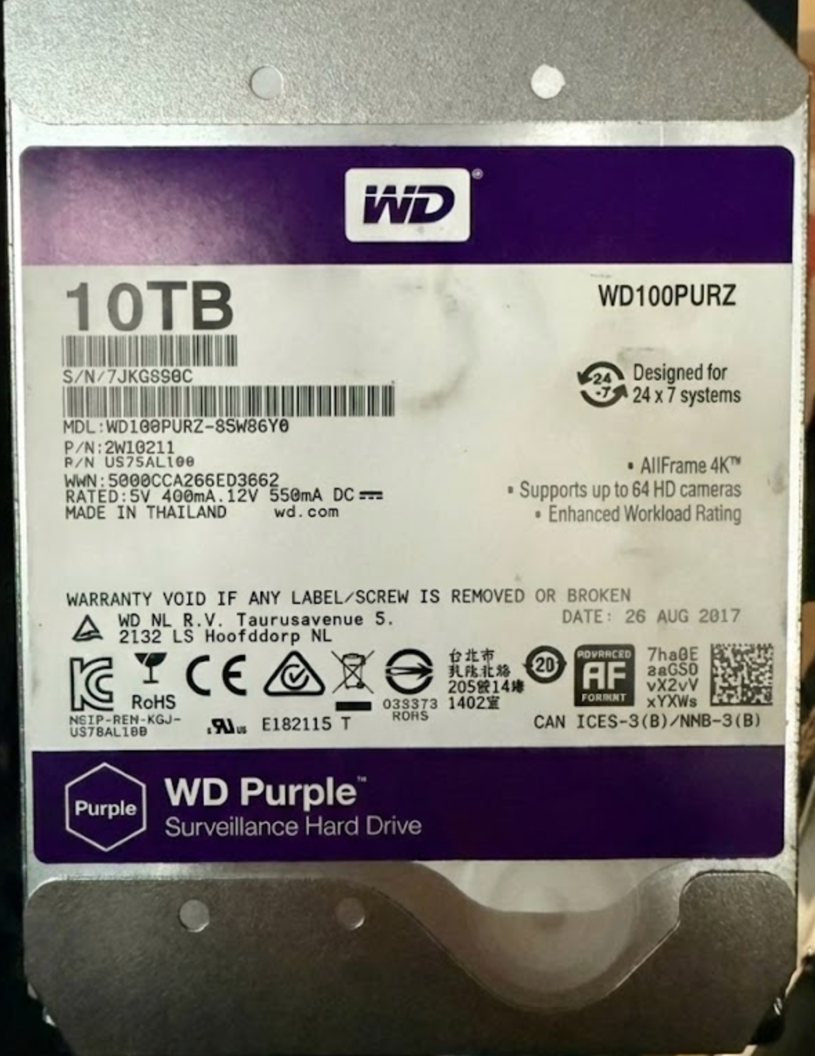 Western Digital lanza su primera unidad HDD de 10 TB