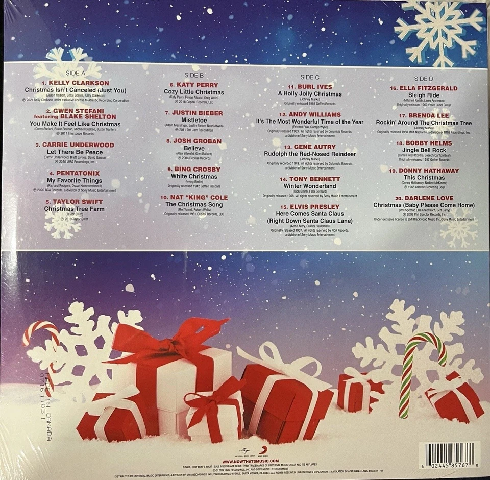 Now That's What I Call A Wonderful Christmas - 2LP Color Vinyl (Taylor Swift) Foto 2 de 4