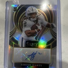 Panini 2025 Select Football Ashton Jeanty Las Vegas Raiders Signatures #SIP-ASJ