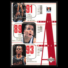 Terrell Brandon/Danny Ferry/Tyrone Hill/Bobby Phills/Bob Sura #140 1996 Card NBA