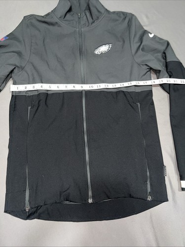 Nike Onfield Apparel Philadelphia Eagles Full Zip Jacket Men’s XS Black -3888 - Picture 14 of 22