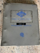 RILEY ONE POINT FIVE,RILEY 1.5 FACTORY WORKSHOP MANUAL 1957-1959