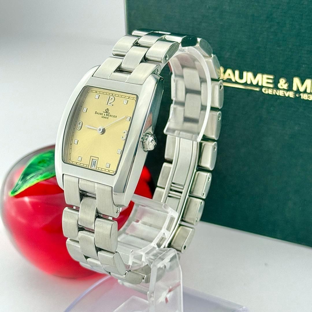 Baume & Mercier Hampn Date Unisex Watch  Battery Bo820 image 5