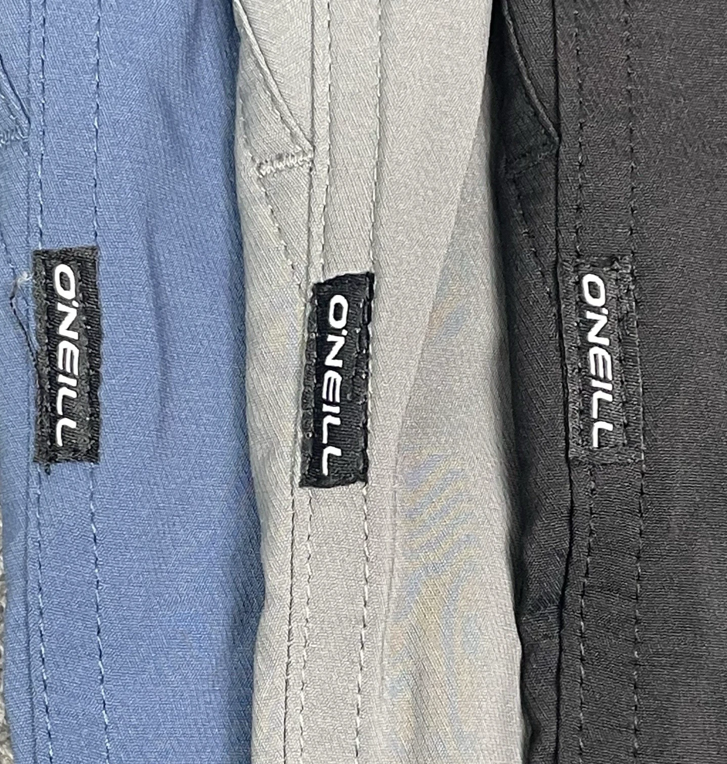 O'Neill Men's Lot of 3 Blue, Gray & Black Hybrid Water Resistant Shorts 38 NWT
Opens in a new window