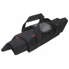 Westward 32Pj46 Tool Pouch, Wrench Roll, Black, Polyester, 15 Pockets