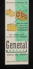 1950s General Box Company Engineered Containers Saint Bernard OH Denville NJ MB