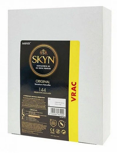 Manix Skyn Original Latexfreie Kondome für ein natürliches Gefühl 144 Stück - Bild 2 von 4