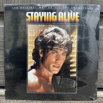 Staying Alive Soundtrack Vinyl Record LP RSO 422-813269-1 Bee Gees 1983 SEALED
