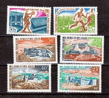 Afars et Issas 334/335,337/340 divers neuf ** TB MNH sin charn cote 22.5
