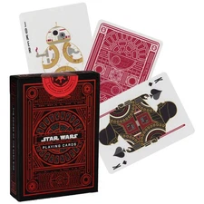 Star Wars Dark Side Theory 11 Playing Cards Deck Magic Tricks Poker Red NEW