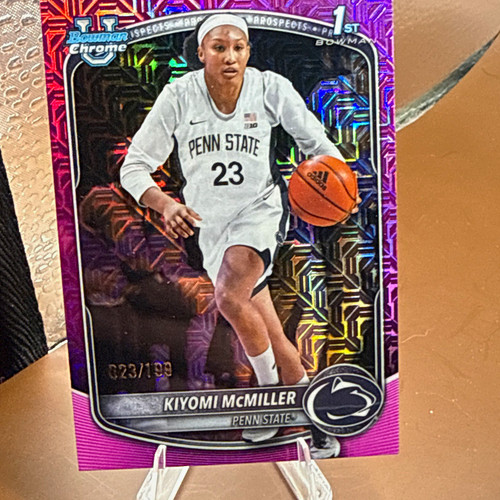 Topps 2024-25 Bowman Chrome U Prospects Kiyomi McMiller BCP-25 /199