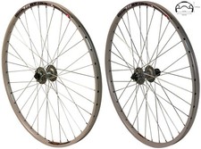 REDONDO 26 Zoll Laufrad Set VR + HR WTB Felge Shimano Deore M525 Silber Disc