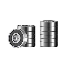 6001 2RS Double Rubber Sealed deep Groove Ball Bearings 12x28x8mm 12 PCS