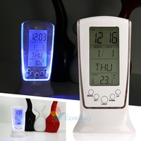 Calendar Thermometer Backlight Led Screen Digital Alarm Clock Desktop Clock Usa on sale Calendar Thermometer Backlight Led Screen Digital Alarm Clock Desktop Clock Usa on sale