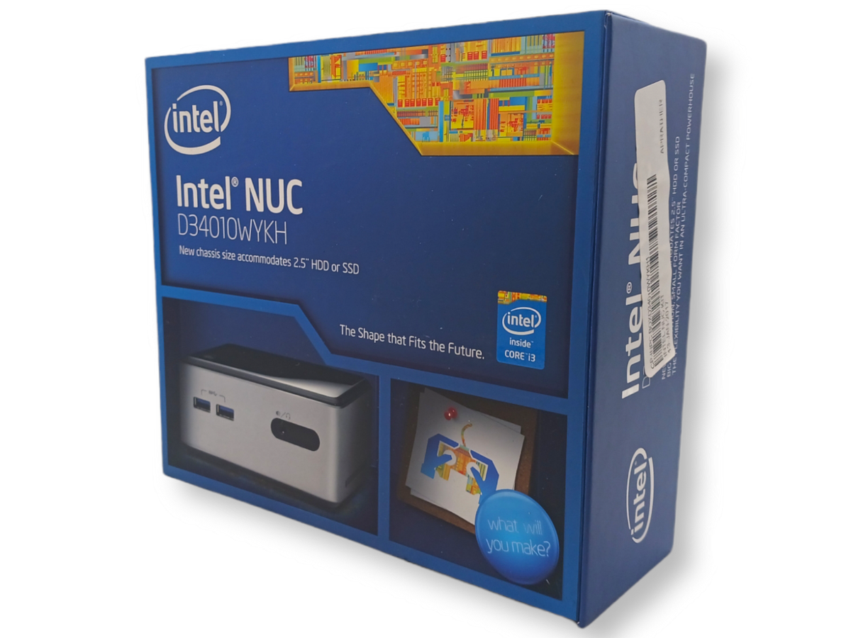 Intel Nuc Kit D3401WYKH BOXD34010WYKH1 Chassis i3-4010U