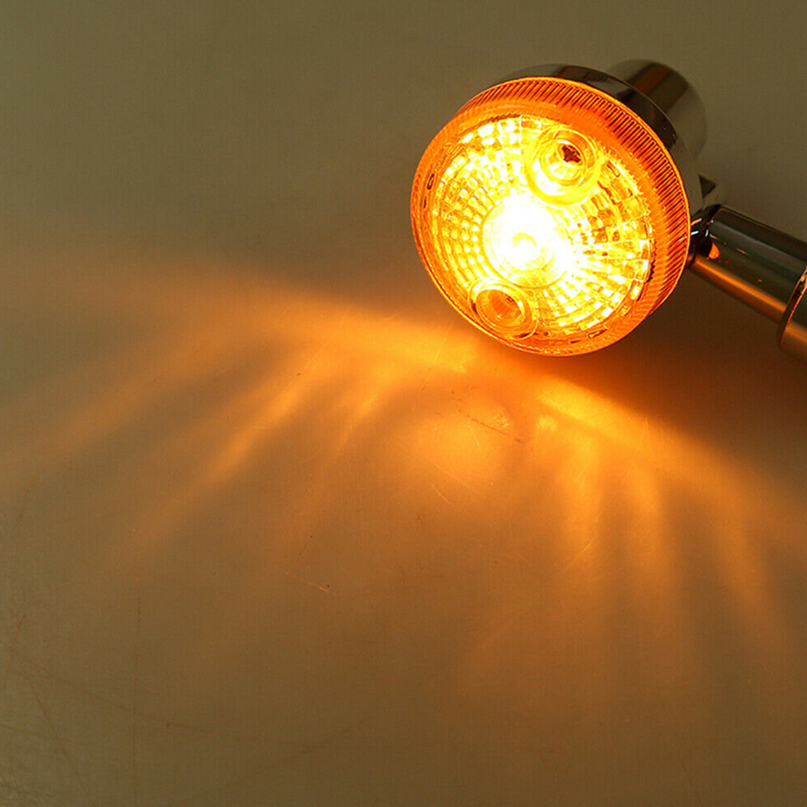 4x Motorcycle Indicators Bike Motorbike Turn Signal Light Bullet Bulb Universal eBay