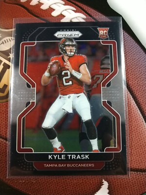 KYLE TRASK 2021 Panini Chronicles Prizm Black RC #PB-16 Tampa Bay Buccaneers