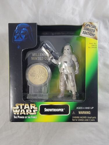 Star Wars Power of the Force SNOWTROOPER Limited Edition Millennium Coin 1997 - Picture 1 of 7
