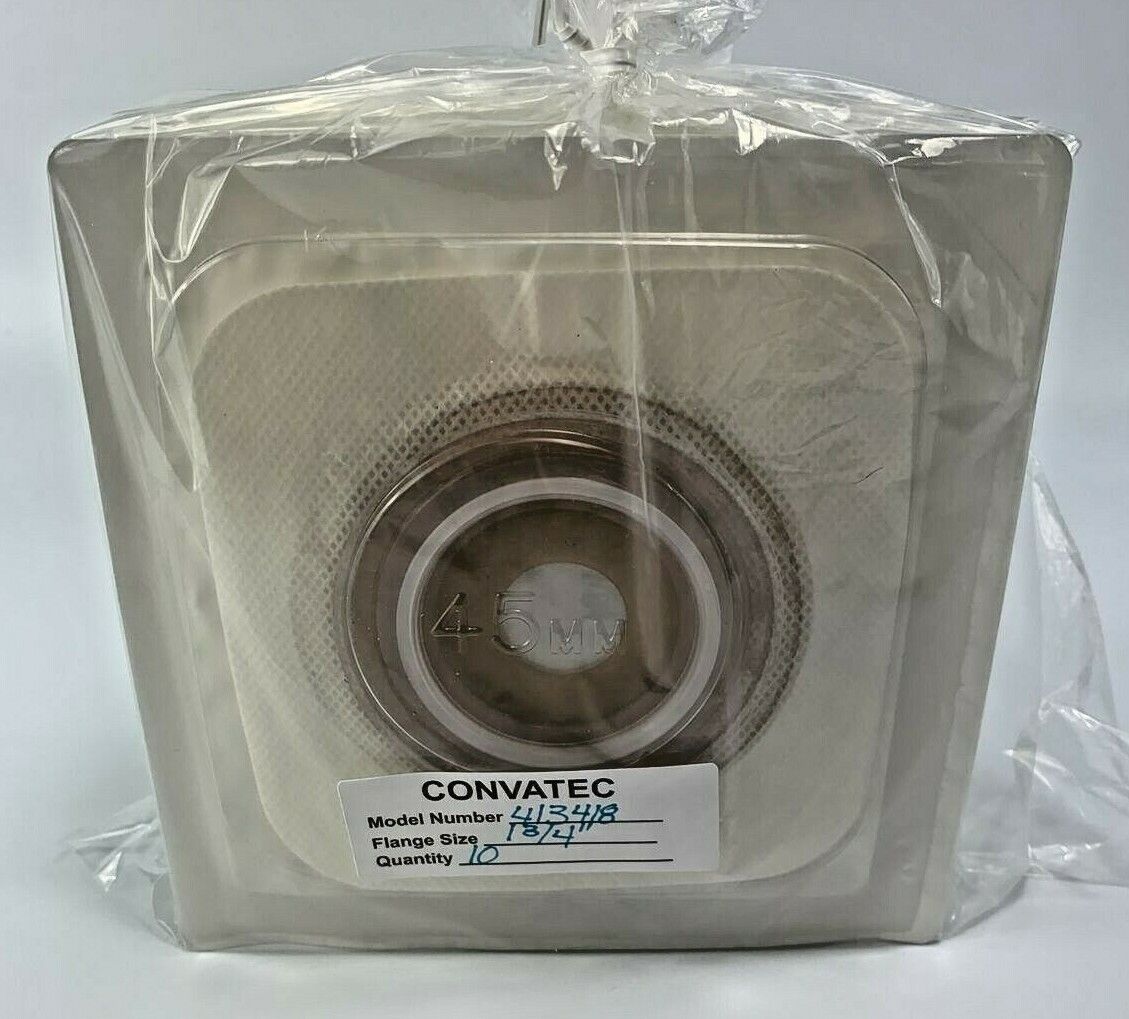 10 ConvaTec 413418 Durahesive Moldable Skin Barriers 1 3/4" Flange Expires 2022