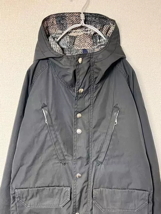 THE NORTH FACE PURPLE LABEL Mountain Parka Jacket Black Size-M Used from Japan