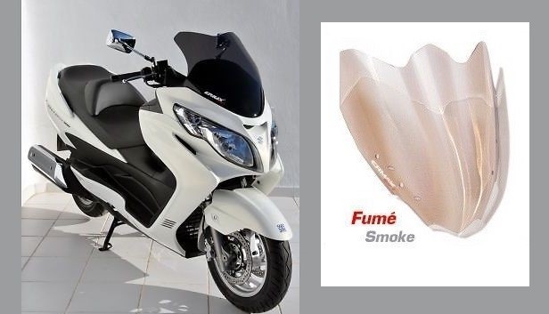 Bulle sport Ermax pour Suzuki Burgman 250/400 2002-2006 en coloris clair