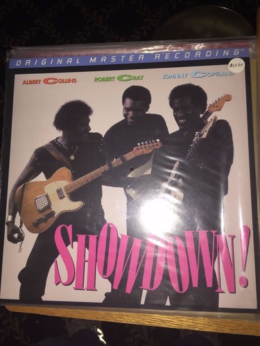 MFSL SEALED Albert Collins Robert Cray Johnny copeland 0115 PRISTINE SHOWDOWN **