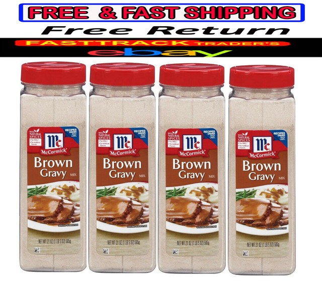 McCormick Brown Gravy Mix (21 oz.) 4 pack eBay
