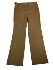 Talbots Stretch Khaki Brown Straight Leg Pants Womens Size 6 - New