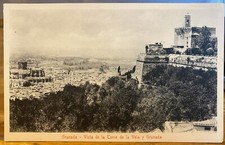 Spain PC ALHAMBRA View of the Tower Torre de la Vela Granada Spain Castle Garzón