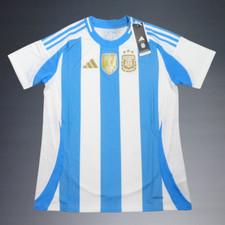 ADIDAS FIFA WORLD CHAMPIONS 2022 ARGENTINA AFA SOCCER SHIRT WOMEN SIZE M NWT