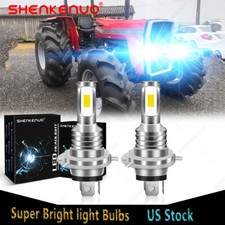 2 8000K LED light bulbs for a Massey Ferguson 290 298 4325 4335 4345; 3405186M1
