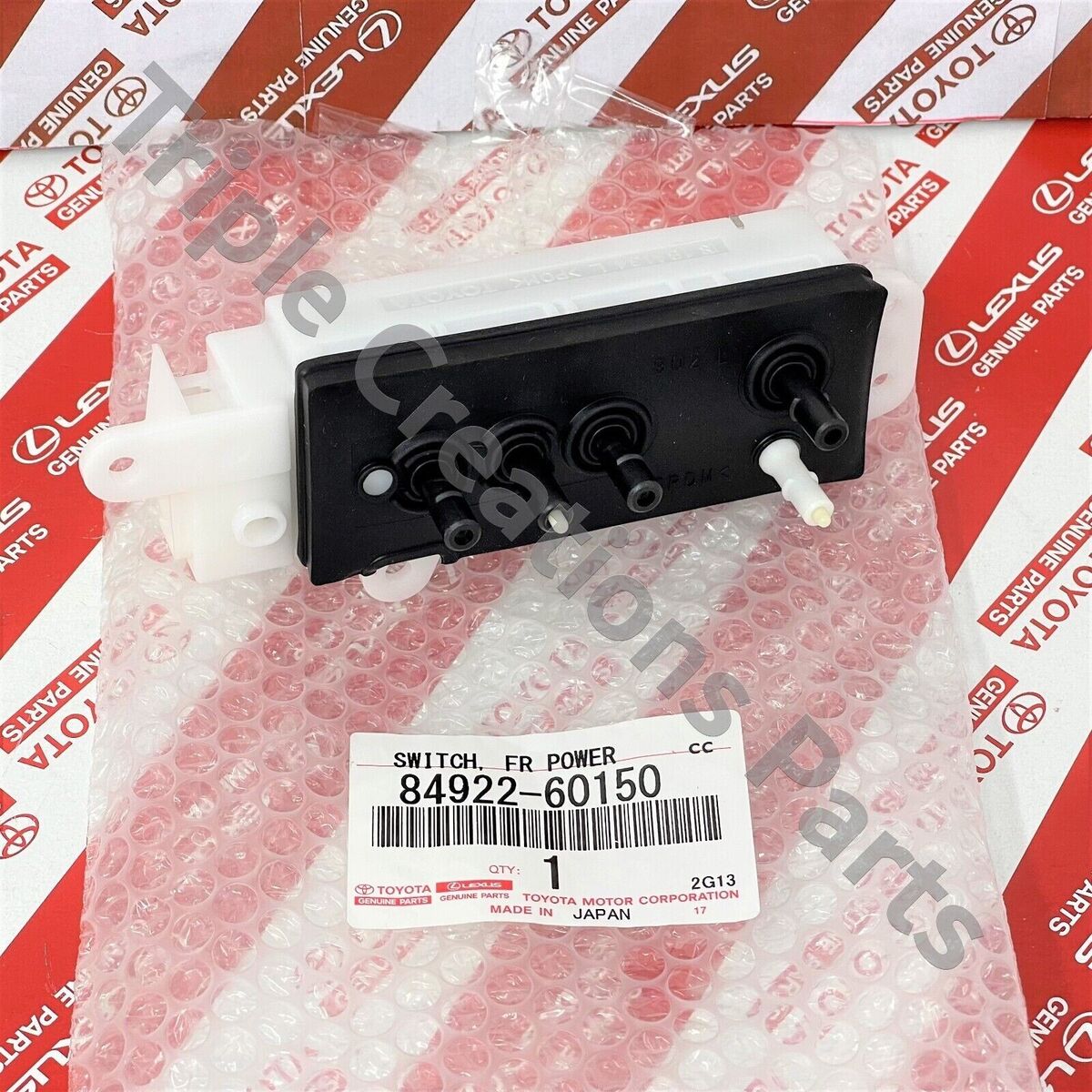8492260150 GENUINE Toyota SWITCH, FRONT POWER SEAT 84922 8492260150 GENUINE Toyota SWITCH, FRONT POWER SEAT 84922