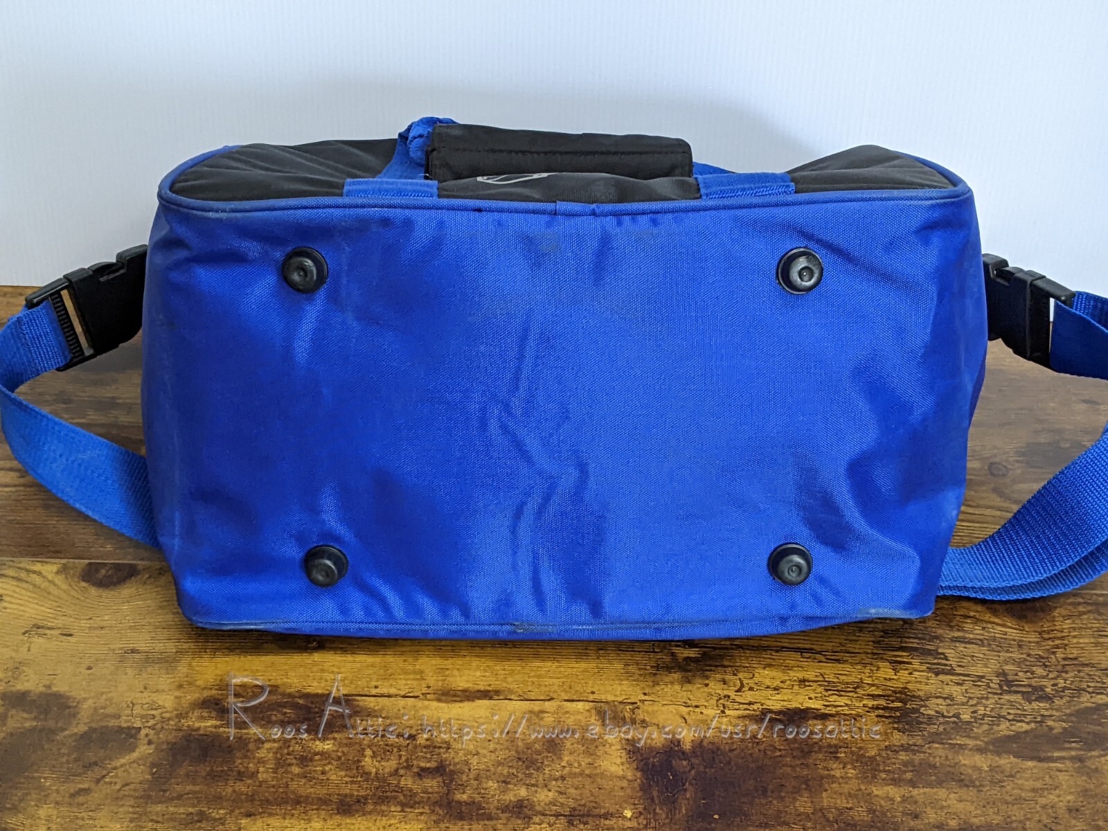 KRX Strikeforce Tool Kit Single Bowling Ball Bag Black & Blue